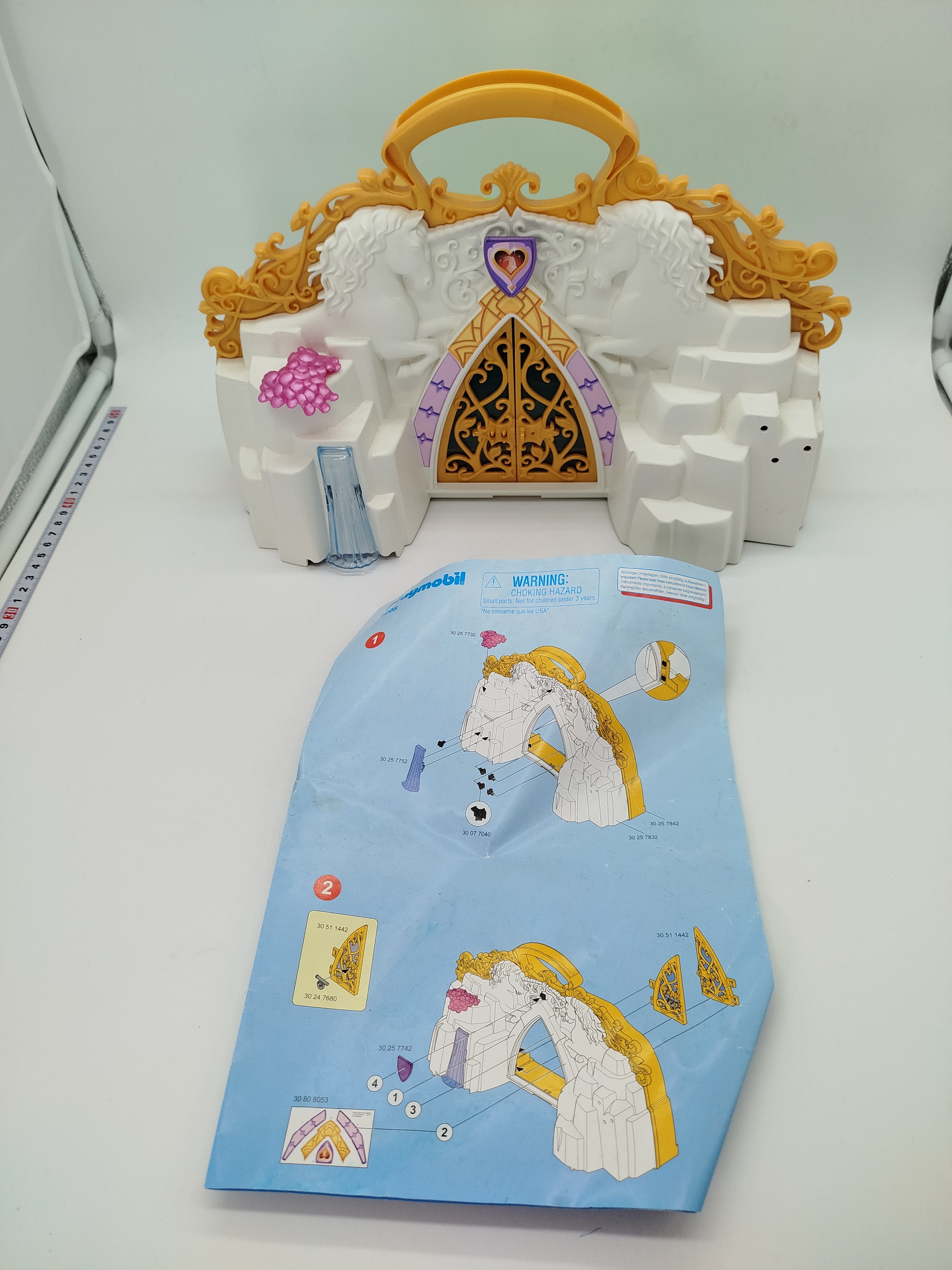 Playmobil transportables Feenschloss 5208, OVP - unvollständig